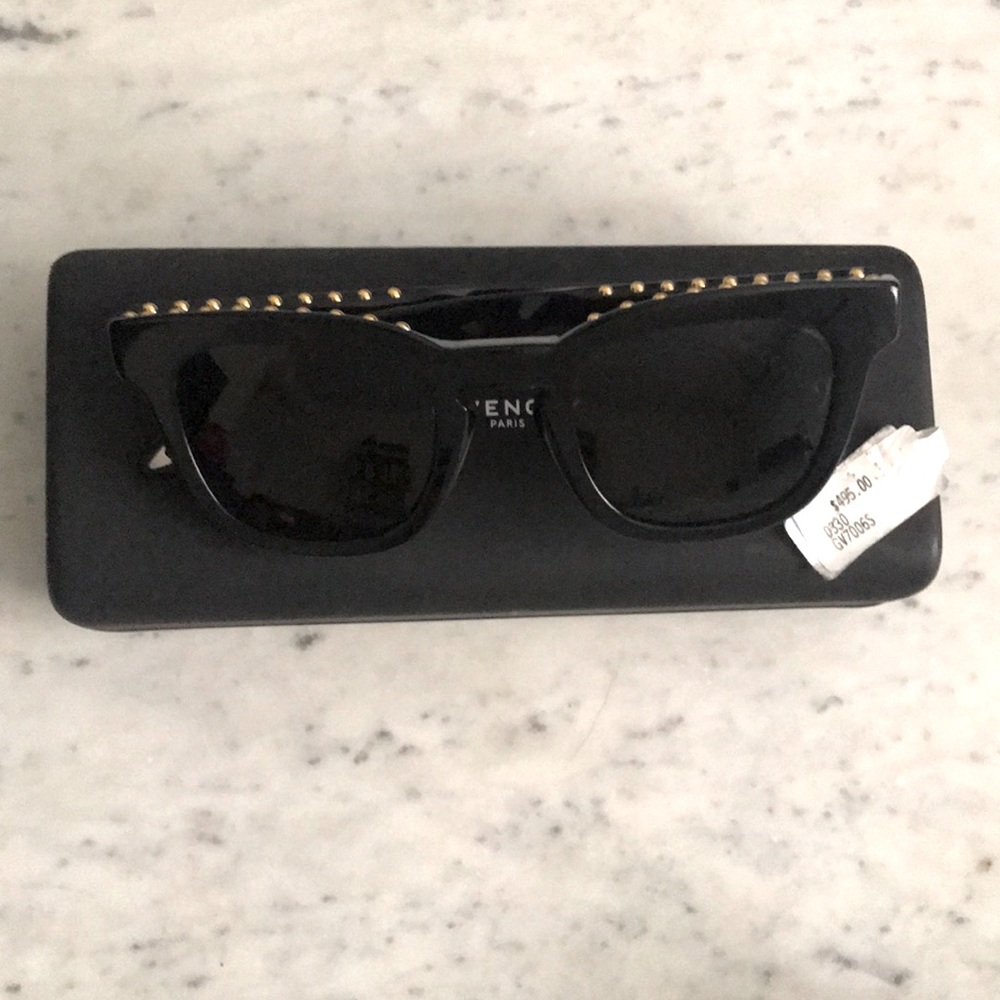 COPY - Black Givenchy Gold Studded Sunglasses